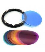 Набор цветных светофильтров Godox V-11C для круглой головки