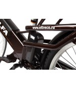 Велогибрид Eltreco e-ALFA L Темно серый