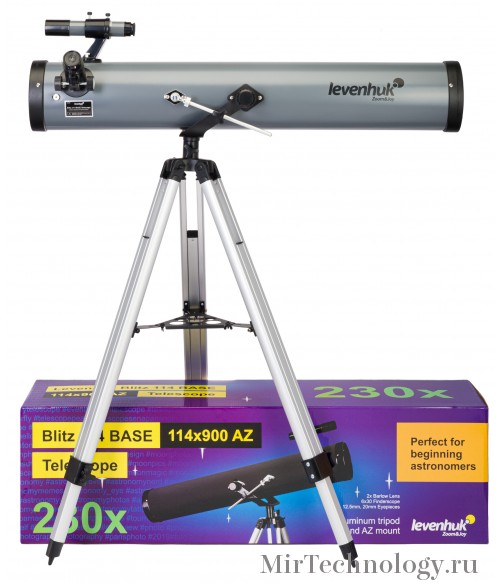 Телескоп Levenhuk Blitz 114 BASE