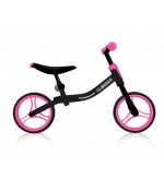 Беговел "Globber" GO BIKE, черно-розовый