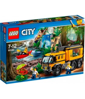 Конструктор LEGO City 60160 Передвижная лаборатория в джунглях