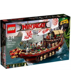 Конструктор LEGO The Ninjago Movie 70618 Летающий корабль мастера Ву