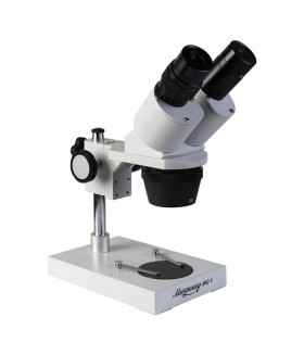 Микроскоп Микромед МС-1 вар. 1A, 1х/3х белый/черный