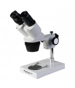 Микроскоп Микромед МС-1 вар. 1A, 1х/3х белый/черный