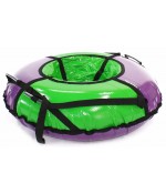 Тюбинг Hubster Sport Pro фиолетовый-зеленый размер 90 см