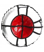 Тюбинг Hubster Ринг Pro серый-красный 90 см