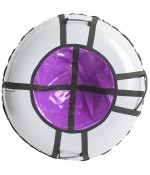 Тюбинг Hubster Ринг Pro серый-фиолетовый, размер 90см