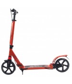 Самокат для взрослых ATEOX PRIME с большими колесами и ручным тормозом (оранжевый)