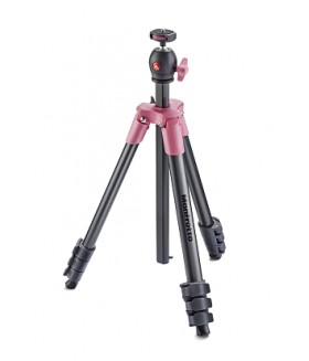 Manfrotto MKCOMPACTLT-PK Compact Light штатив с шаровой головкой для фотокамеры (розовый)