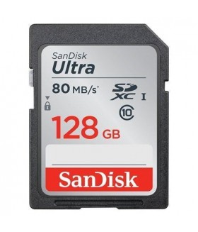Карта памяти SanDisk Ultra SDXC Class 10 UHS-I 80MB/s 128GB
